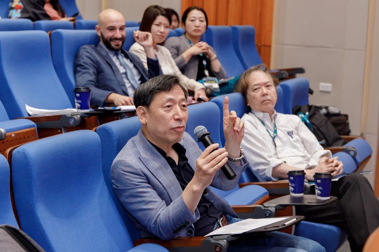 Professor Lee Jong Kwan (South Korea) after his keynote speech entitled "Envisioning the Future through the Ontological Architectural Phenomenology in Current Existential Crisis"